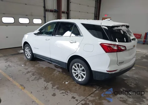 2020 Chevrolet Equinox Awd Lt 1.5L Turbo из США, поврежденный, VIN 3GNAXUEVXLS656898
